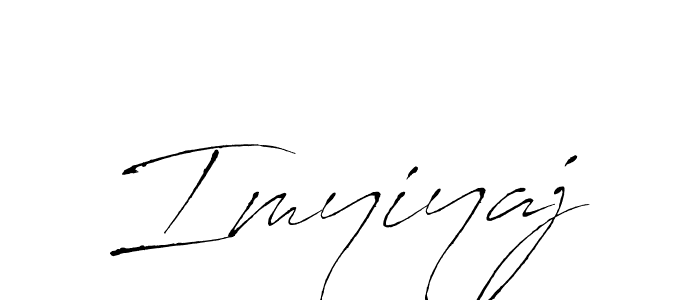 Create a beautiful signature design for name Imyiyaj. With this signature (Antro_Vectra) fonts, you can make a handwritten signature for free. Imyiyaj signature style 6 images and pictures png