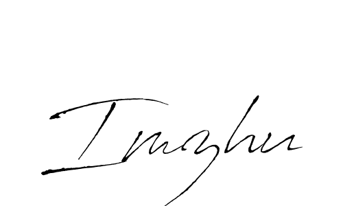 Best and Professional Signature Style for Imzhu. Antro_Vectra Best Signature Style Collection. Imzhu signature style 6 images and pictures png