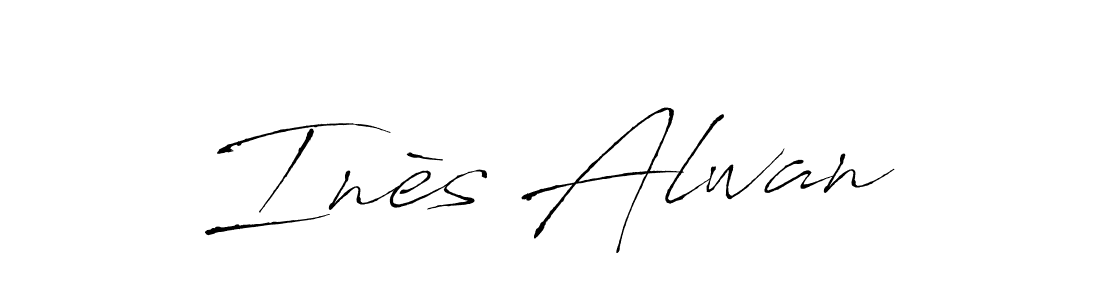 Check out images of Autograph of Inès Alwan name. Actor Inès Alwan Signature Style. Antro_Vectra is a professional sign style online. Inès Alwan signature style 6 images and pictures png