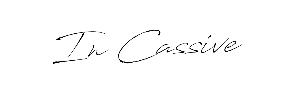 You can use this online signature creator to create a handwritten signature for the name In Cassive. This is the best online autograph maker. In Cassive signature style 6 images and pictures png