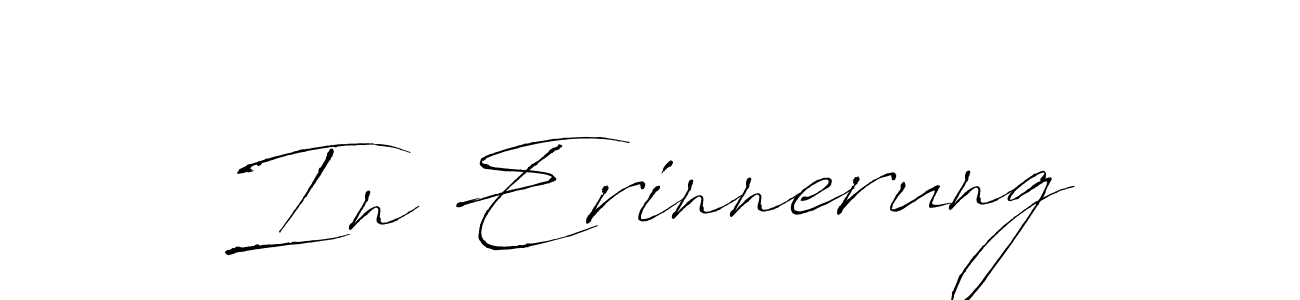 It looks lik you need a new signature style for name In Erinnerung. Design unique handwritten (Antro_Vectra) signature with our free signature maker in just a few clicks. In Erinnerung signature style 6 images and pictures png