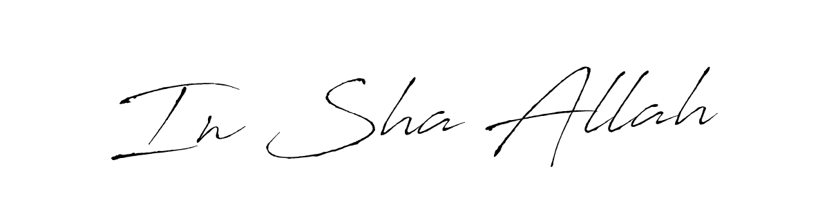 It looks lik you need a new signature style for name In Sha Allah. Design unique handwritten (Antro_Vectra) signature with our free signature maker in just a few clicks. In Sha Allah signature style 6 images and pictures png