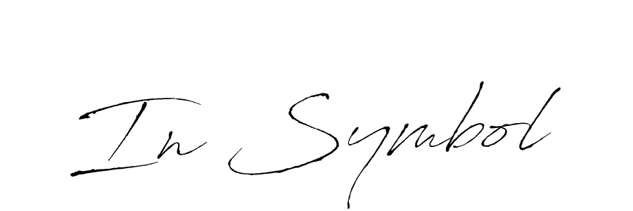 Use a signature maker to create a handwritten signature online. With this signature software, you can design (Antro_Vectra) your own signature for name In Symbol. In Symbol signature style 6 images and pictures png