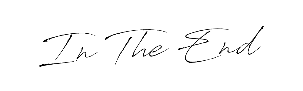 This is the best signature style for the In The End name. Also you like these signature font (Antro_Vectra). Mix name signature. In The End signature style 6 images and pictures png