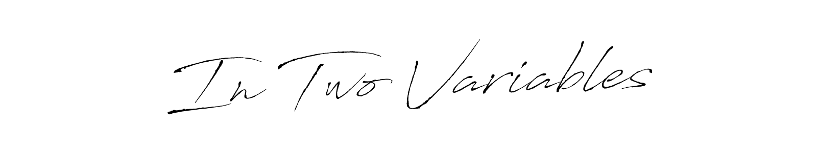 Make a short In Two Variables signature style. Manage your documents anywhere anytime using Antro_Vectra. Create and add eSignatures, submit forms, share and send files easily. In Two Variables signature style 6 images and pictures png