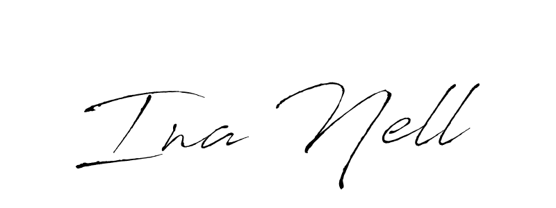 Make a beautiful signature design for name Ina Nell. Use this online signature maker to create a handwritten signature for free. Ina Nell signature style 6 images and pictures png