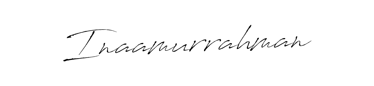 if you are searching for the best signature style for your name Inaamurrahman. so please give up your signature search. here we have designed multiple signature styles  using Antro_Vectra. Inaamurrahman signature style 6 images and pictures png