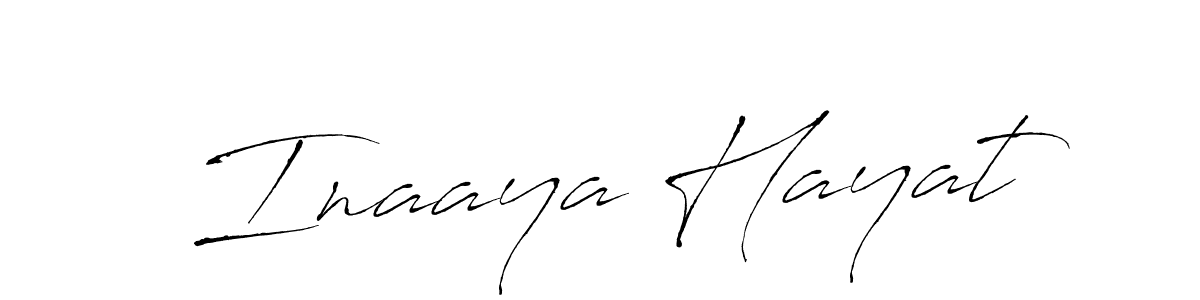 You should practise on your own different ways (Antro_Vectra) to write your name (Inaaya Hayat) in signature. don't let someone else do it for you. Inaaya Hayat signature style 6 images and pictures png