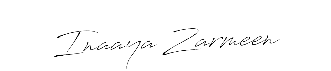 How to Draw Inaaya Zarmeen signature style? Antro_Vectra is a latest design signature styles for name Inaaya Zarmeen. Inaaya Zarmeen signature style 6 images and pictures png