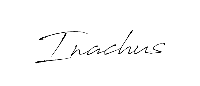 How to make Inachus name signature. Use Antro_Vectra style for creating short signs online. This is the latest handwritten sign. Inachus signature style 6 images and pictures png