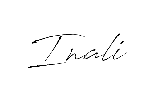 How to Draw Inali signature style? Antro_Vectra is a latest design signature styles for name Inali. Inali signature style 6 images and pictures png