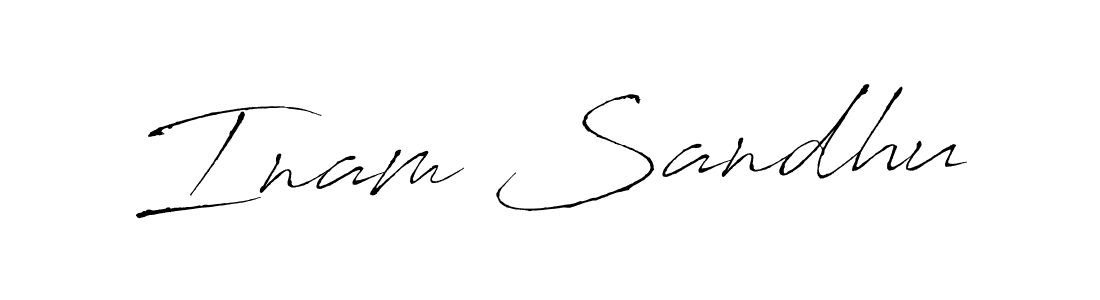 Make a beautiful signature design for name Inam Sandhu. Use this online signature maker to create a handwritten signature for free. Inam Sandhu signature style 6 images and pictures png