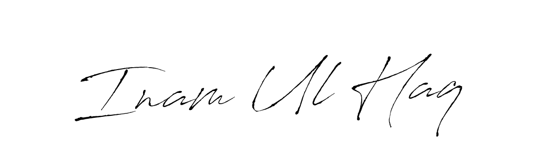 How to make Inam Ul Haq signature? Antro_Vectra is a professional autograph style. Create handwritten signature for Inam Ul Haq name. Inam Ul Haq signature style 6 images and pictures png