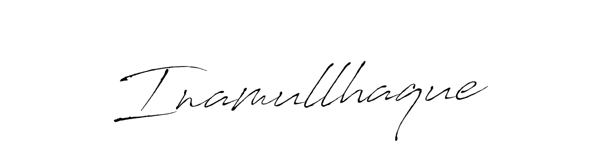 How to make Inamullhaque signature? Antro_Vectra is a professional autograph style. Create handwritten signature for Inamullhaque name. Inamullhaque signature style 6 images and pictures png