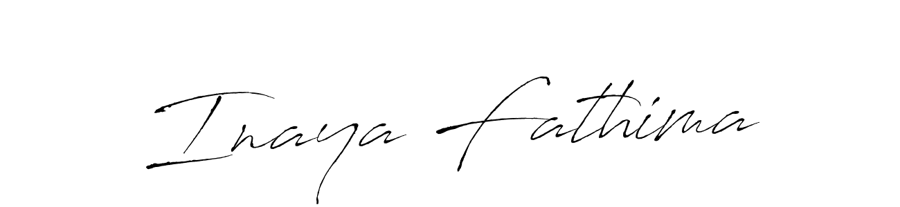 Similarly Antro_Vectra is the best handwritten signature design. Signature creator online .You can use it as an online autograph creator for name Inaya Fathima. Inaya Fathima signature style 6 images and pictures png