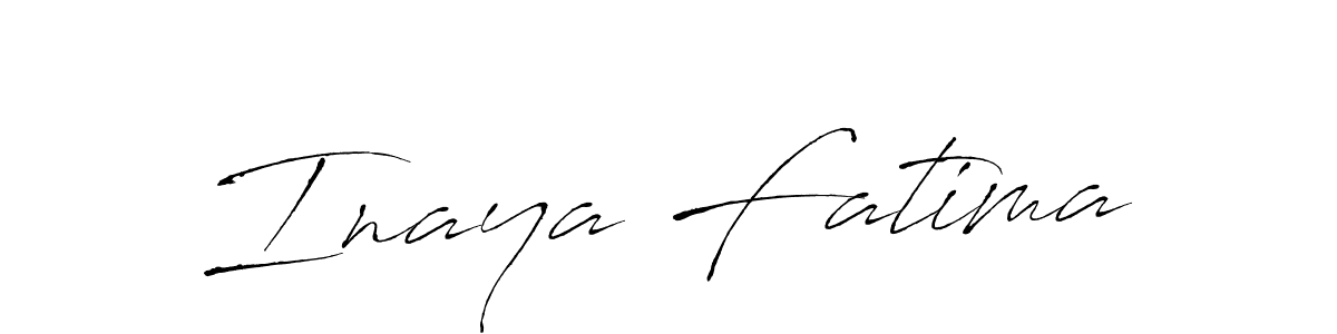 Use a signature maker to create a handwritten signature online. With this signature software, you can design (Antro_Vectra) your own signature for name Inaya Fatima. Inaya Fatima signature style 6 images and pictures png