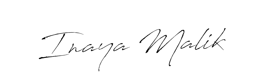 Similarly Antro_Vectra is the best handwritten signature design. Signature creator online .You can use it as an online autograph creator for name Inaya Malik. Inaya Malik signature style 6 images and pictures png