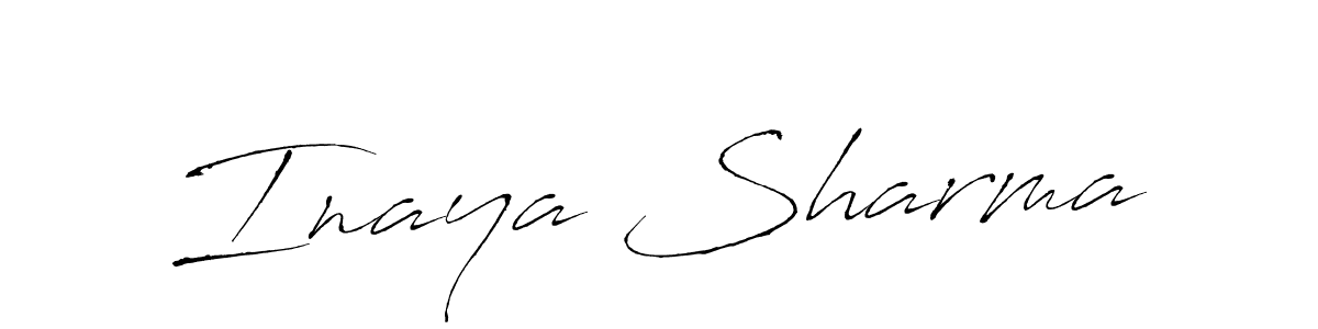 It looks lik you need a new signature style for name Inaya Sharma. Design unique handwritten (Antro_Vectra) signature with our free signature maker in just a few clicks. Inaya Sharma signature style 6 images and pictures png