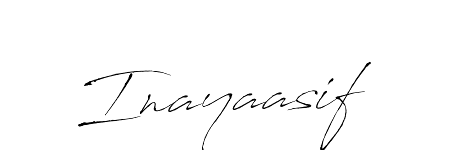 Also we have Inayaasif name is the best signature style. Create professional handwritten signature collection using Antro_Vectra autograph style. Inayaasif signature style 6 images and pictures png
