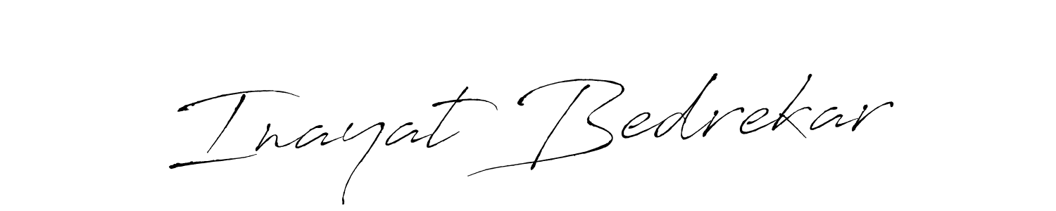 How to make Inayat Bedrekar signature? Antro_Vectra is a professional autograph style. Create handwritten signature for Inayat Bedrekar name. Inayat Bedrekar signature style 6 images and pictures png
