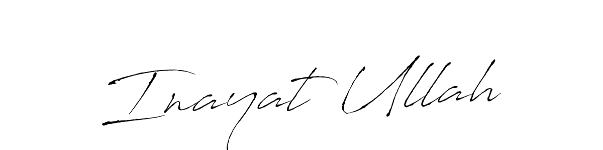 Antro_Vectra is a professional signature style that is perfect for those who want to add a touch of class to their signature. It is also a great choice for those who want to make their signature more unique. Get Inayat Ullah name to fancy signature for free. Inayat Ullah signature style 6 images and pictures png