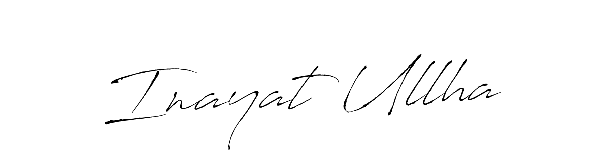 How to make Inayat Ullha signature? Antro_Vectra is a professional autograph style. Create handwritten signature for Inayat Ullha name. Inayat Ullha signature style 6 images and pictures png