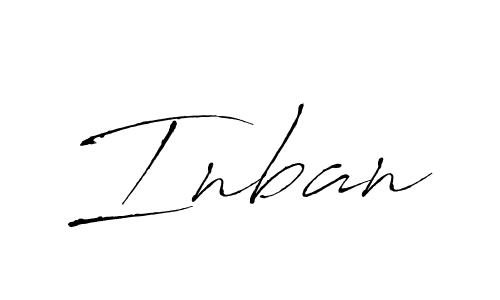 The best way (Antro_Vectra) to make a short signature is to pick only two or three words in your name. The name Inban include a total of six letters. For converting this name. Inban signature style 6 images and pictures png
