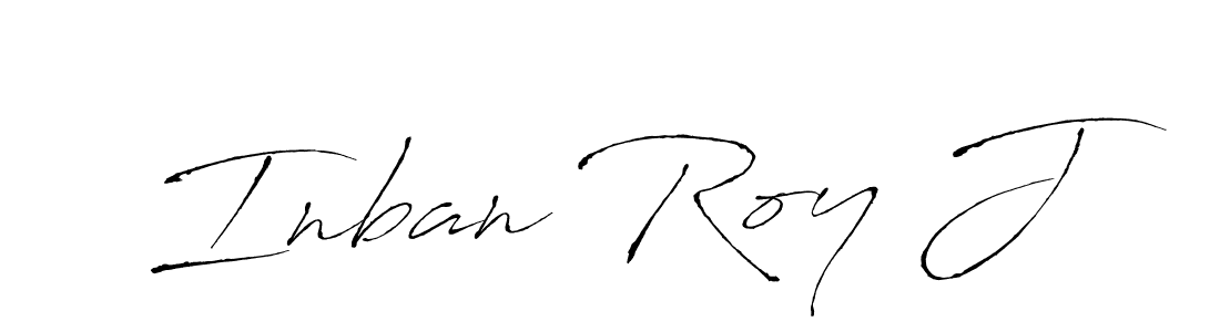 How to Draw Inban Roy J signature style? Antro_Vectra is a latest design signature styles for name Inban Roy J. Inban Roy J signature style 6 images and pictures png