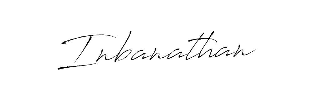 Also we have Inbanathan name is the best signature style. Create professional handwritten signature collection using Antro_Vectra autograph style. Inbanathan signature style 6 images and pictures png