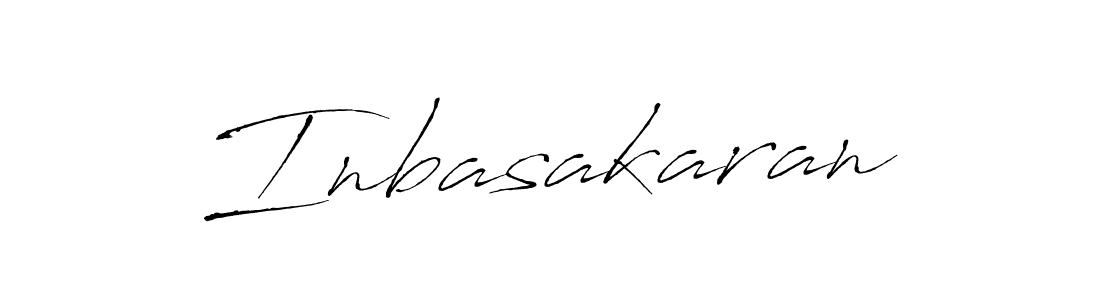 Make a beautiful signature design for name Inbasakaran. With this signature (Antro_Vectra) style, you can create a handwritten signature for free. Inbasakaran signature style 6 images and pictures png