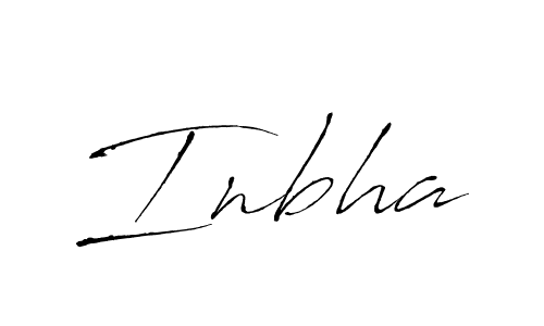 if you are searching for the best signature style for your name Inbha. so please give up your signature search. here we have designed multiple signature styles  using Antro_Vectra. Inbha signature style 6 images and pictures png