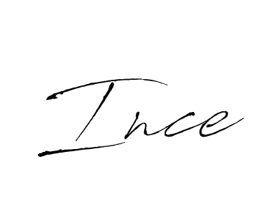 Similarly Antro_Vectra is the best handwritten signature design. Signature creator online .You can use it as an online autograph creator for name Ince. Ince signature style 6 images and pictures png