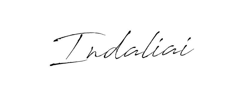 Also we have Indaliai name is the best signature style. Create professional handwritten signature collection using Antro_Vectra autograph style. Indaliai signature style 6 images and pictures png