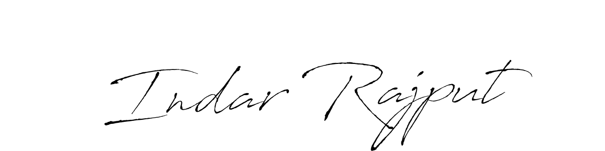 How to make Indar Rajput signature? Antro_Vectra is a professional autograph style. Create handwritten signature for Indar Rajput name. Indar Rajput signature style 6 images and pictures png