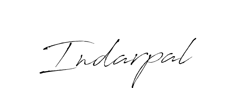 Indarpal stylish signature style. Best Handwritten Sign (Antro_Vectra) for my name. Handwritten Signature Collection Ideas for my name Indarpal. Indarpal signature style 6 images and pictures png