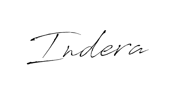 Indera stylish signature style. Best Handwritten Sign (Antro_Vectra) for my name. Handwritten Signature Collection Ideas for my name Indera. Indera signature style 6 images and pictures png