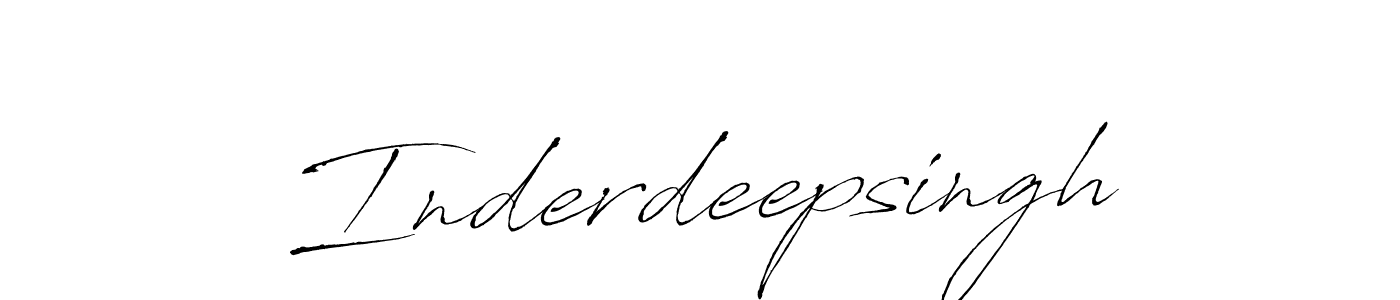 You should practise on your own different ways (Antro_Vectra) to write your name (Inderdeepsingh) in signature. don't let someone else do it for you. Inderdeepsingh signature style 6 images and pictures png