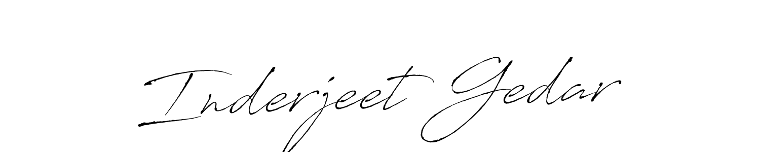 Make a beautiful signature design for name Inderjeet Gedar. Use this online signature maker to create a handwritten signature for free. Inderjeet Gedar signature style 6 images and pictures png