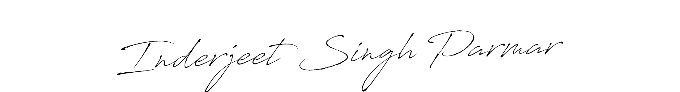 Antro_Vectra is a professional signature style that is perfect for those who want to add a touch of class to their signature. It is also a great choice for those who want to make their signature more unique. Get Inderjeet Singh Parmar name to fancy signature for free. Inderjeet Singh Parmar signature style 6 images and pictures png