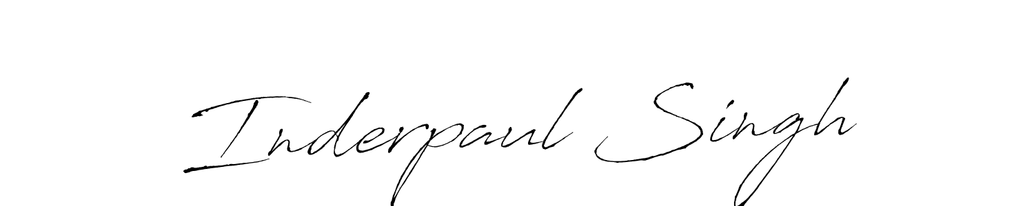 The best way (Antro_Vectra) to make a short signature is to pick only two or three words in your name. The name Inderpaul Singh include a total of six letters. For converting this name. Inderpaul Singh signature style 6 images and pictures png