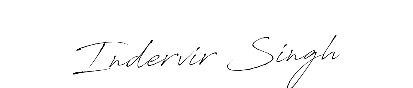 Antro_Vectra is a professional signature style that is perfect for those who want to add a touch of class to their signature. It is also a great choice for those who want to make their signature more unique. Get Indervir Singh name to fancy signature for free. Indervir Singh signature style 6 images and pictures png