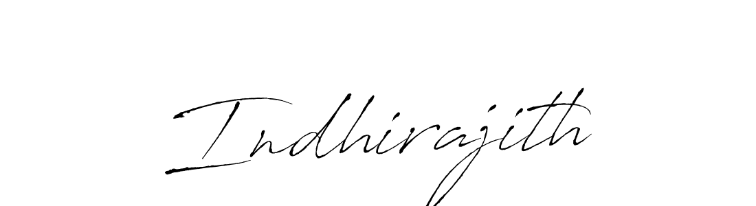 Use a signature maker to create a handwritten signature online. With this signature software, you can design (Antro_Vectra) your own signature for name Indhirajith. Indhirajith signature style 6 images and pictures png