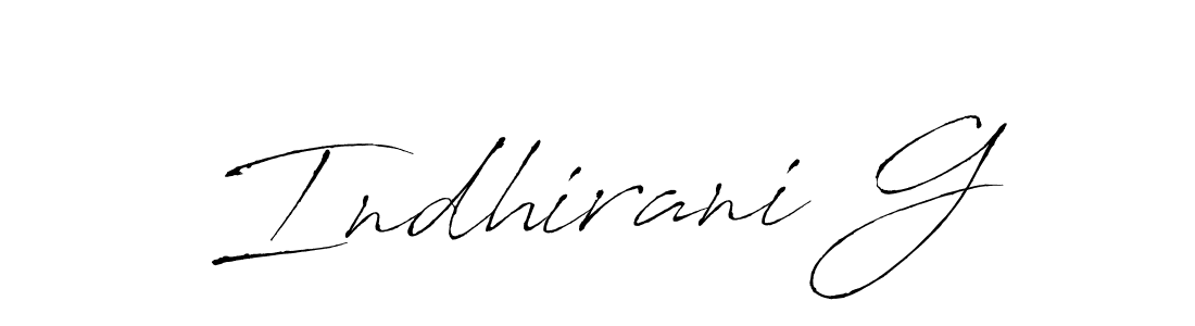 Once you've used our free online signature maker to create your best signature Antro_Vectra style, it's time to enjoy all of the benefits that Indhirani G name signing documents. Indhirani G signature style 6 images and pictures png