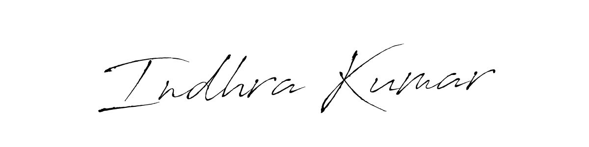 if you are searching for the best signature style for your name Indhra Kumar. so please give up your signature search. here we have designed multiple signature styles  using Antro_Vectra. Indhra Kumar signature style 6 images and pictures png