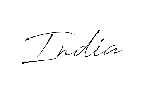 Make a beautiful signature design for name India. Use this online signature maker to create a handwritten signature for free. India signature style 6 images and pictures png