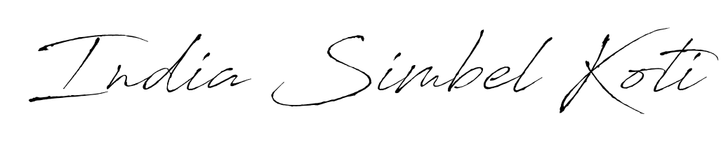Check out images of Autograph of India Simbel Koti name. Actor India Simbel Koti Signature Style. Antro_Vectra is a professional sign style online. India Simbel Koti signature style 6 images and pictures png
