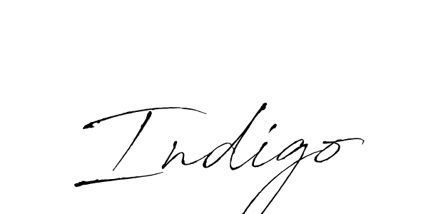 Make a beautiful signature design for name Indigo. With this signature (Antro_Vectra) style, you can create a handwritten signature for free. Indigo signature style 6 images and pictures png