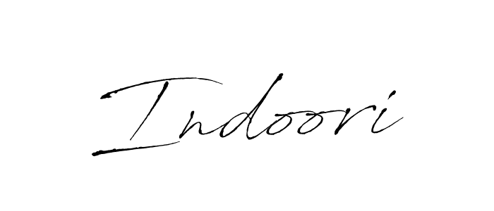 How to make Indoori signature? Antro_Vectra is a professional autograph style. Create handwritten signature for Indoori name. Indoori signature style 6 images and pictures png