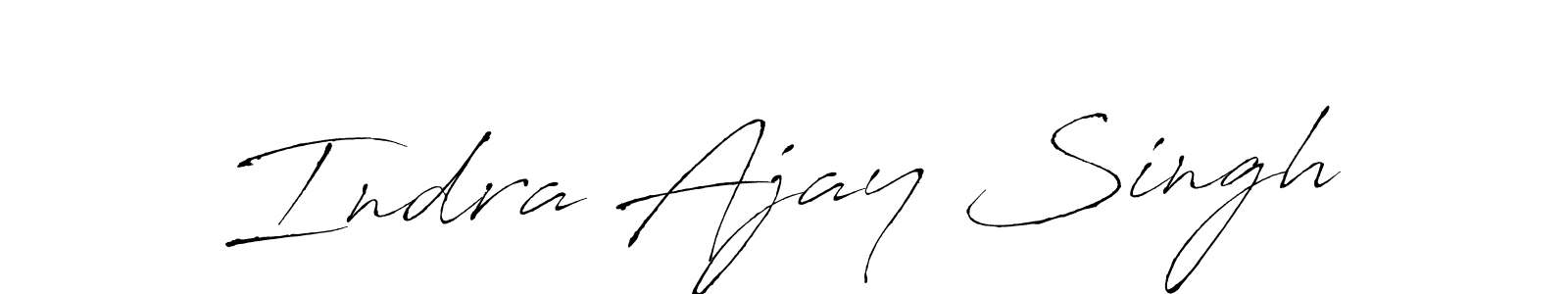 if you are searching for the best signature style for your name Indra Ajay Singh. so please give up your signature search. here we have designed multiple signature styles  using Antro_Vectra. Indra Ajay Singh signature style 6 images and pictures png