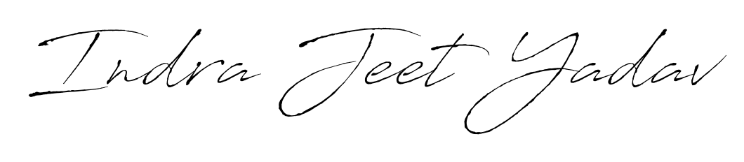 You can use this online signature creator to create a handwritten signature for the name Indra Jeet Yadav. This is the best online autograph maker. Indra Jeet Yadav signature style 6 images and pictures png